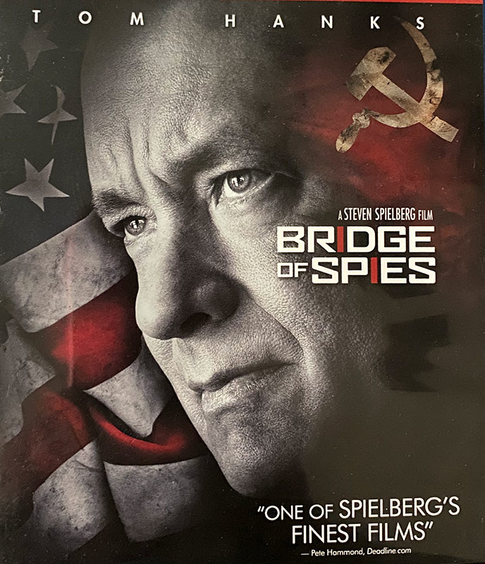 Bridge of Spies Blu-Ray cover