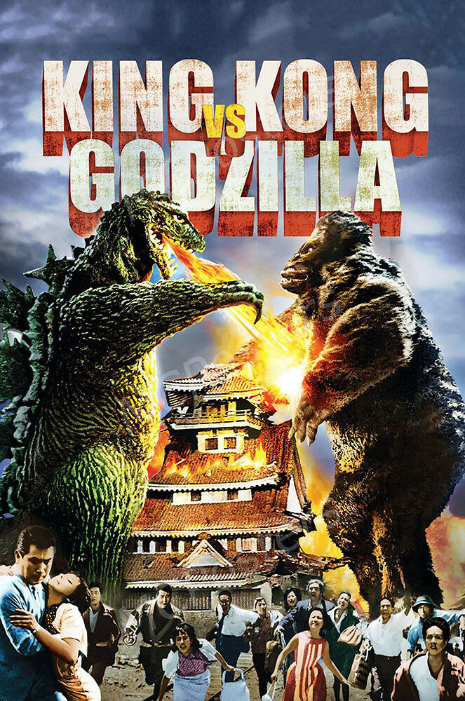 Godzilla vs King Kong poster