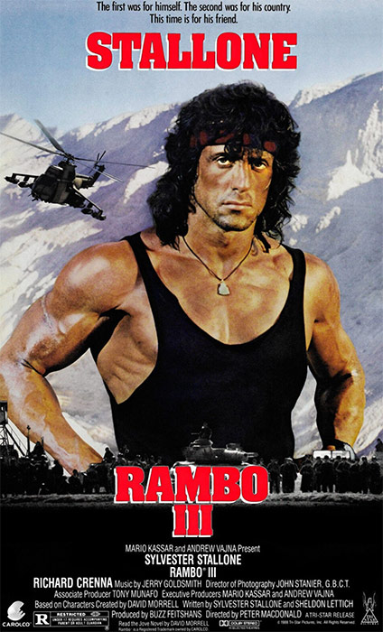 Rambo III poster